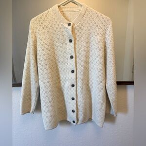 Vintage Cream Cardigan